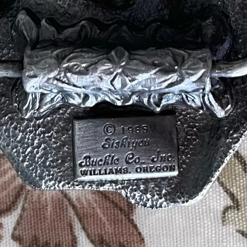 Siskiyou | Vintage 1985 Rocky Mountain High Eagle Heavy Duty Metal Belt Buckle